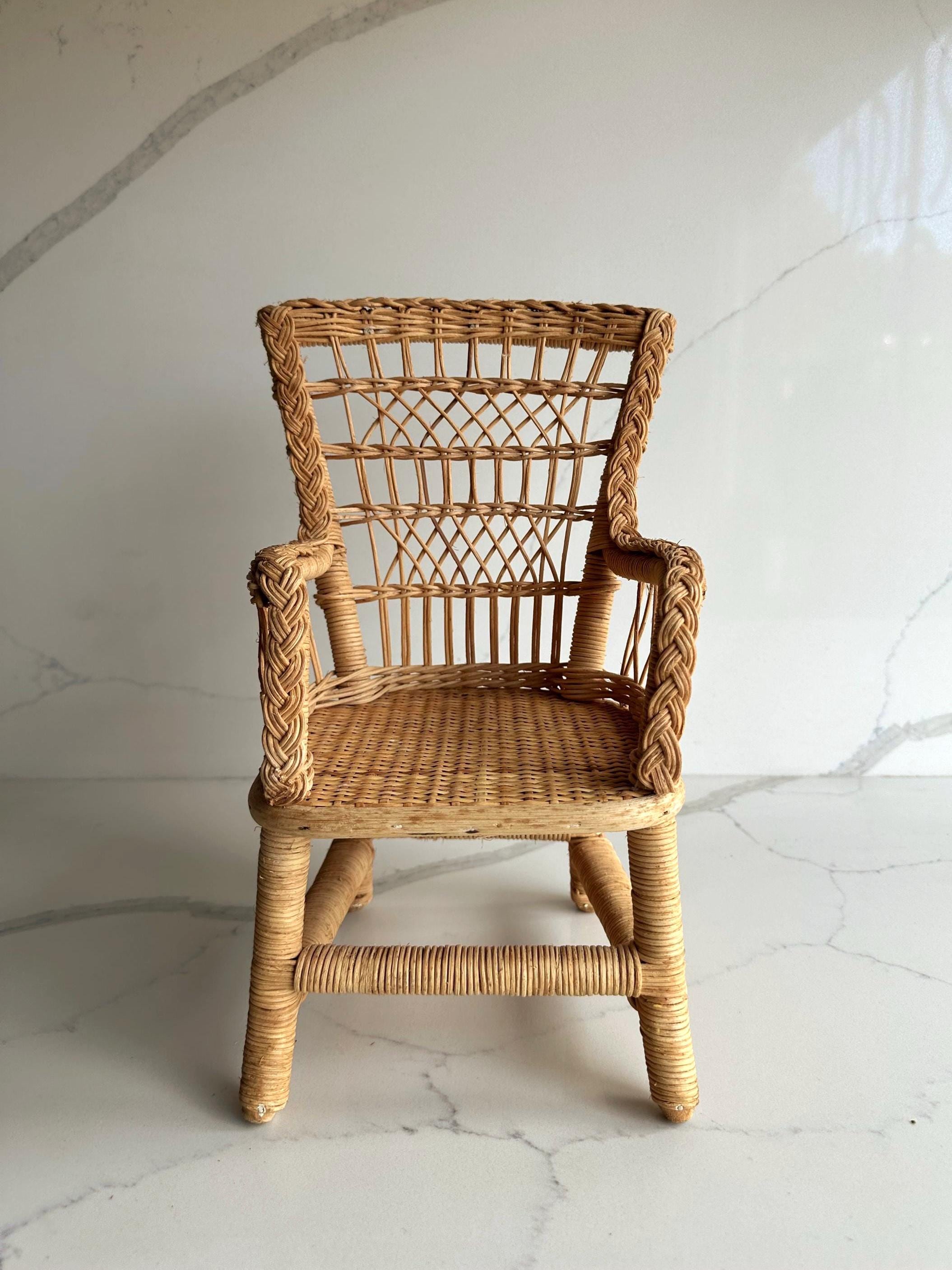 Vintage rattan chair - Etsy 日本