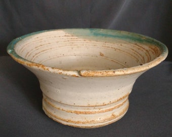 Handcrafted  succulent  pottery planter, candy or snack bowl, unique styled wheel thrown ceramic dish