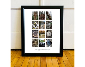 Appalachian Trail Poster AT Symbol (16x20 print)