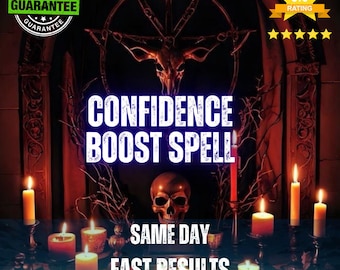 Confidence Boost Spell – Self-Esteem, Personal Power, Charisma, Courage, Motivation & Positive Energy Ritual