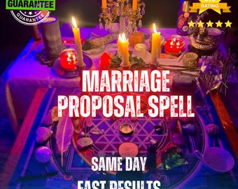 Marriage Proposal Spell | Commitment , Engagement Ritual | Love, Devotion & Future Together