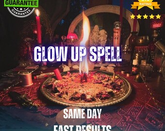 Glow Up Spell – Ritueel voor schoonheid, zelfvertrouwen, uitstraling, zelfliefde, magnetische energie en persoonlijke empowerment