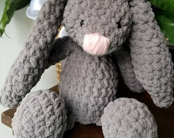 Super Cozy Fluffy  Stuffed Bunny