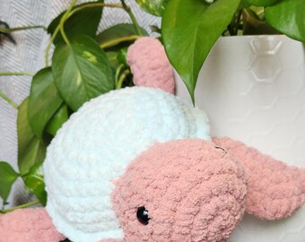 Flippy the Happy Turtle - crochet turtle