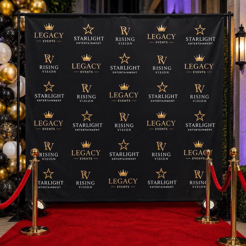 Cusatom Backdrop Custom Gala Backdrop - Etsy