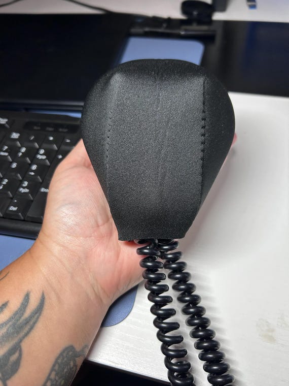 Voice Writing Mask Koozie (Martel with ONE air hole at the bottom and ***NEW TalkTech Koozie Available NOW***
