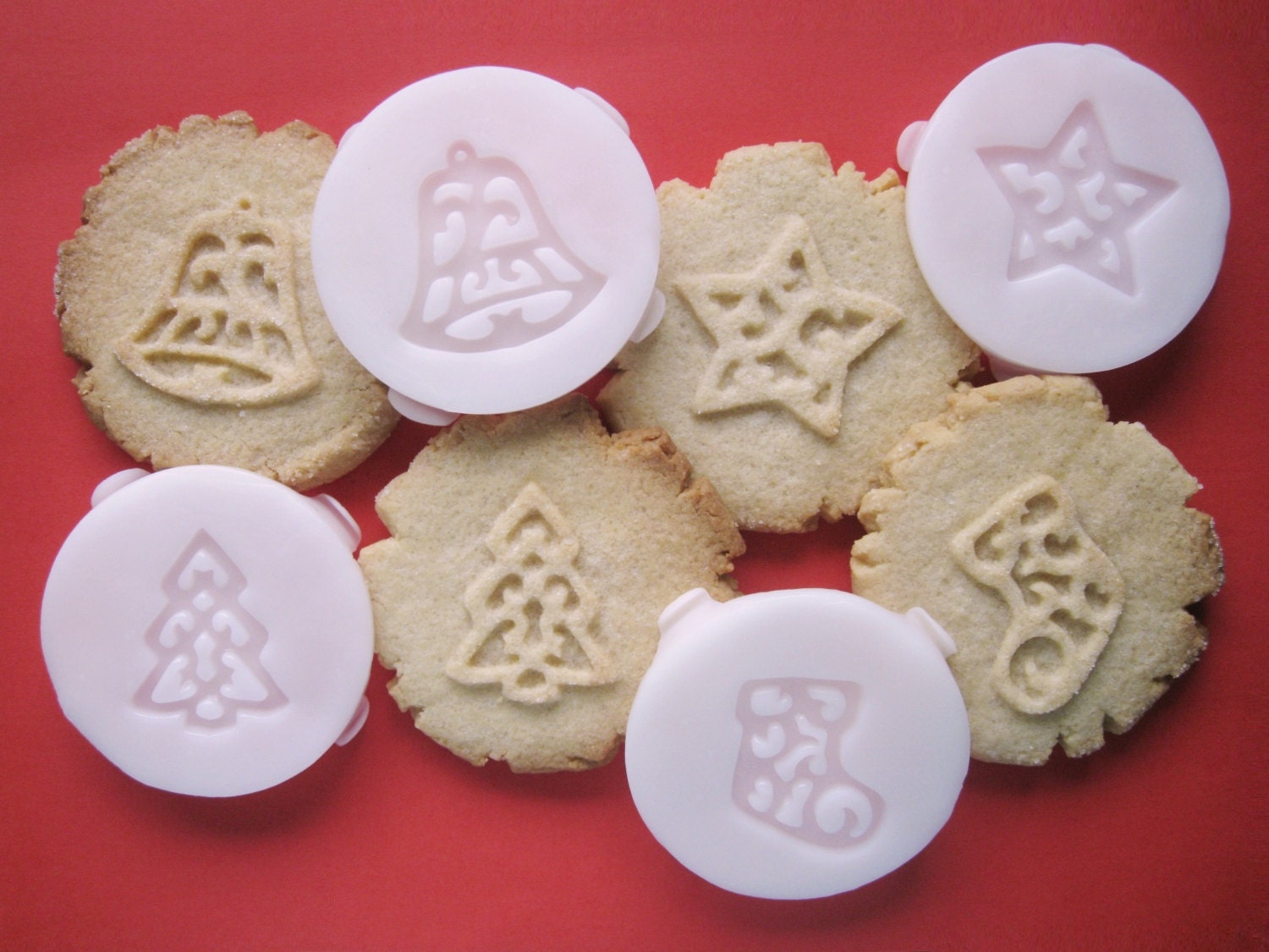 CHRISTMAS COOKIE STAMPS recipe and instructions make your Etsy