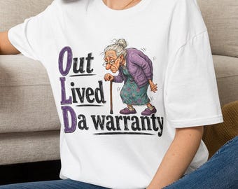 Camiseta divertida para mujeres mayores, regalo divertido para abuelas, camiseta humorística para abuelas, regalos de humor para adultos mayores