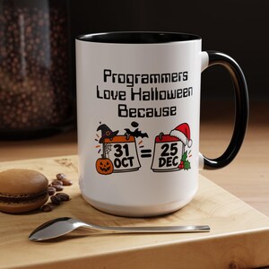 Taza divertida para informáticos, taza para programadores, humor sobre programación, regalo para nerds imagen 2