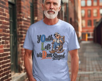 Camiseta divertida para hombre mayor, camiseta retro de abuelo, camiseta humorística para hombres mayores