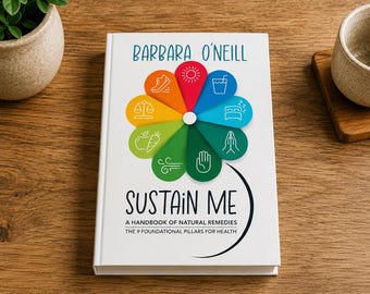 Sustain Me Paperback Book | Barbara O'Neill Natural Health Guide