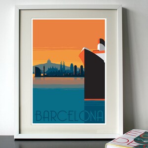 Barcelona Poster - A3