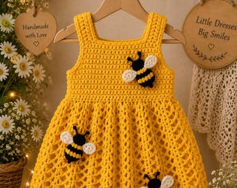 Baby Bee Dress, Fun to 'bee One' Dress,bumble Bee Dress Girls, Bee