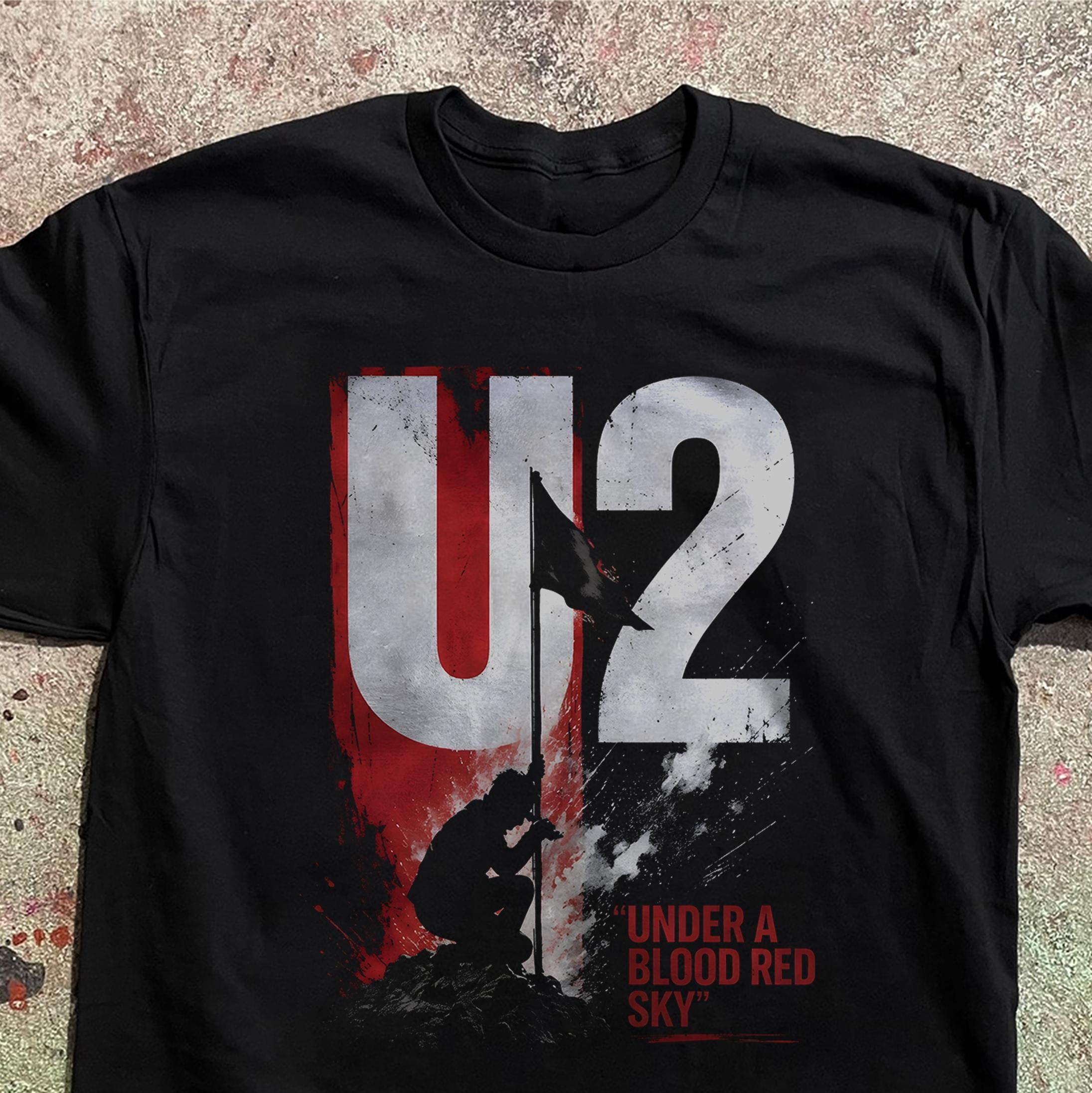 U2 Under a Blood Red Sky Shirt - Etsy