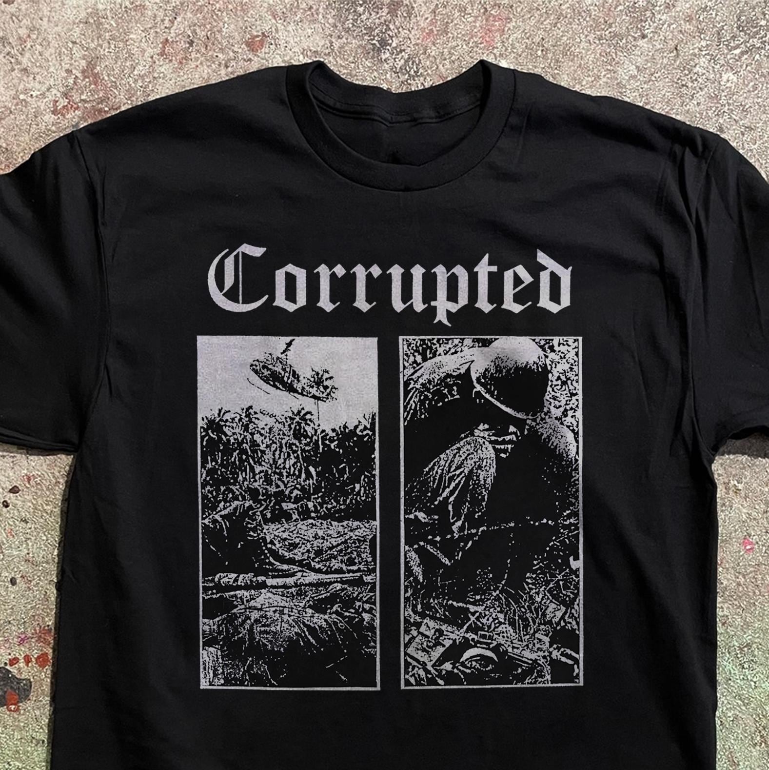Corrupted Band Shirt - Etsy