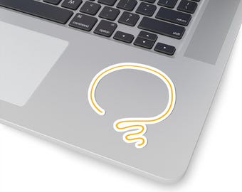 Light Bulb Sticker | Idea Sticker | Brainstorm Kiss-Cut Sticker