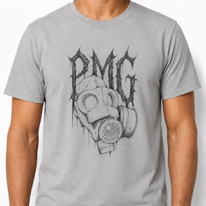 PMG Vintage Gasmasken-Shirt | Militärgeschichtliches Steampunk-T-Shirt