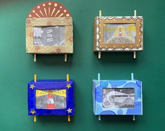 Miniature Crankie Theatre Kit