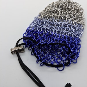 medium purple ombre dice bag