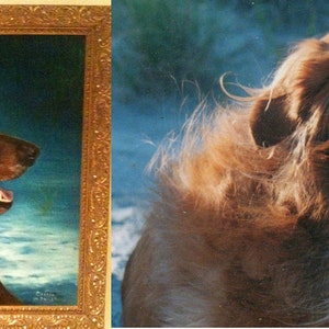 Custom Dog Portrait Oil Painting From Photo Bereavement Gift Memorial Animal Painting Rainbow Bridge Loss Sympathy Tribute Keepsake image 5