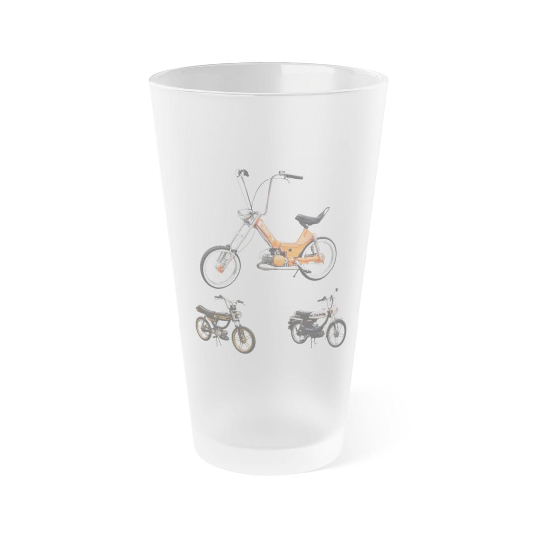 Bike Trio Pint Glass