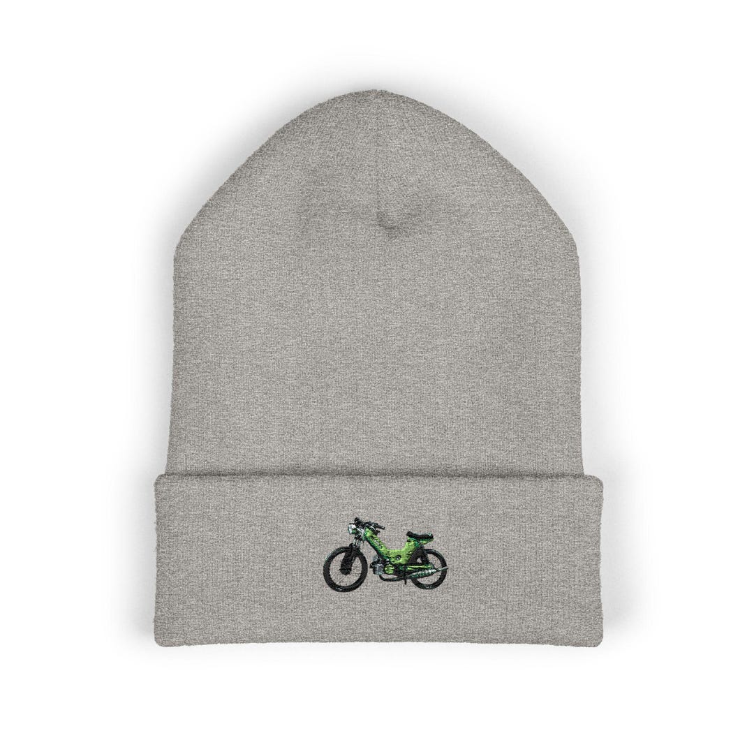 Green Moped Beanie
