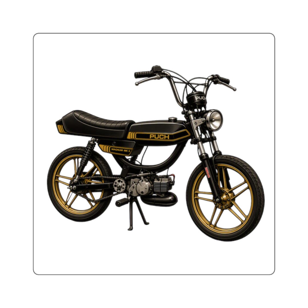 Puch Square Sticker