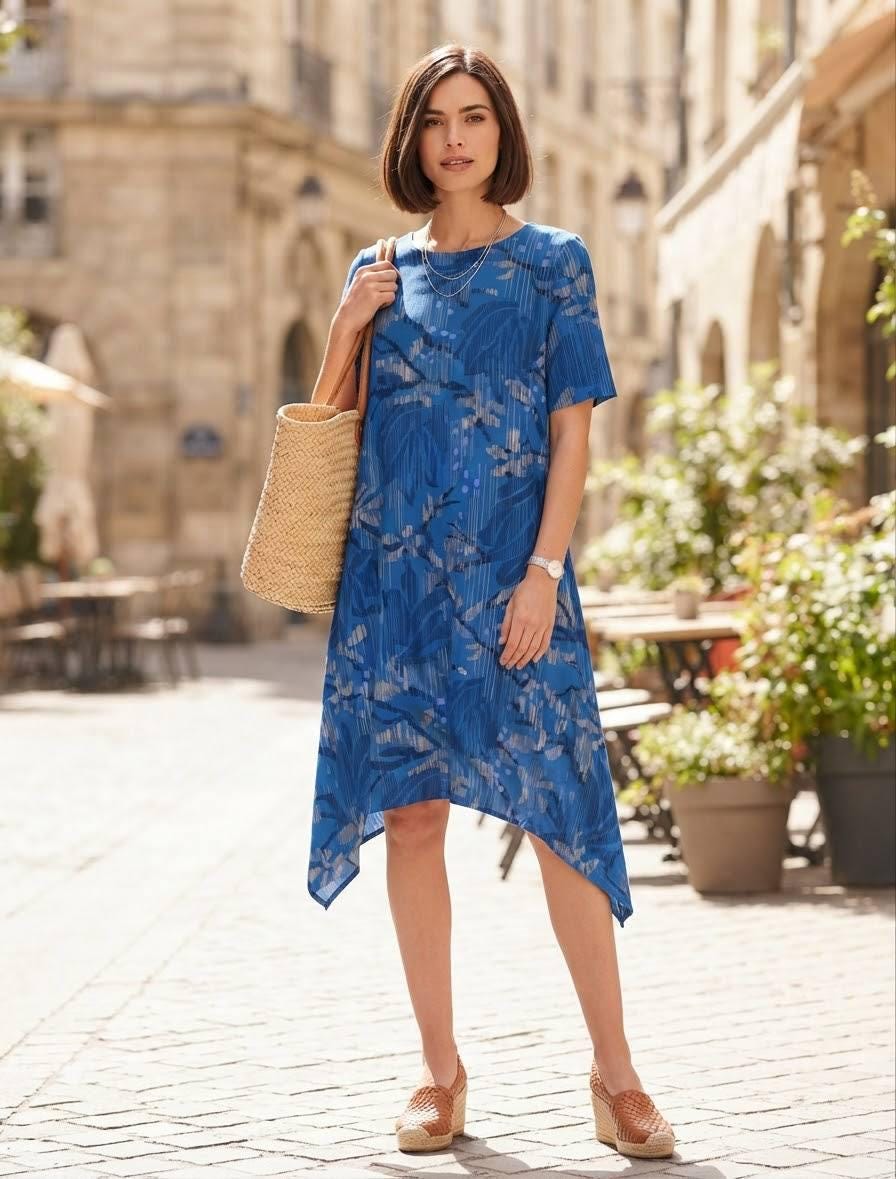 vintage beaded midi fairy dress with sharkbite hem adrianna papell
