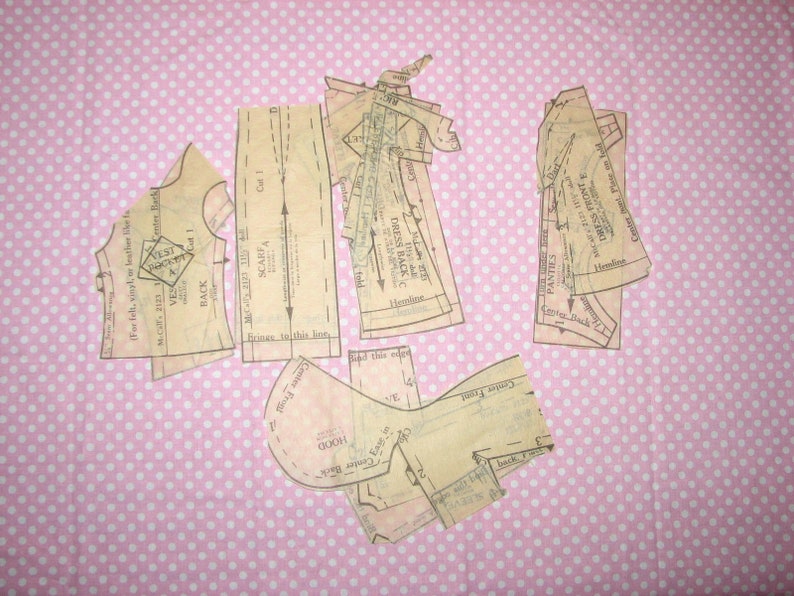 Barbie Doll Clothing Pattern By McCall/'s no.2123