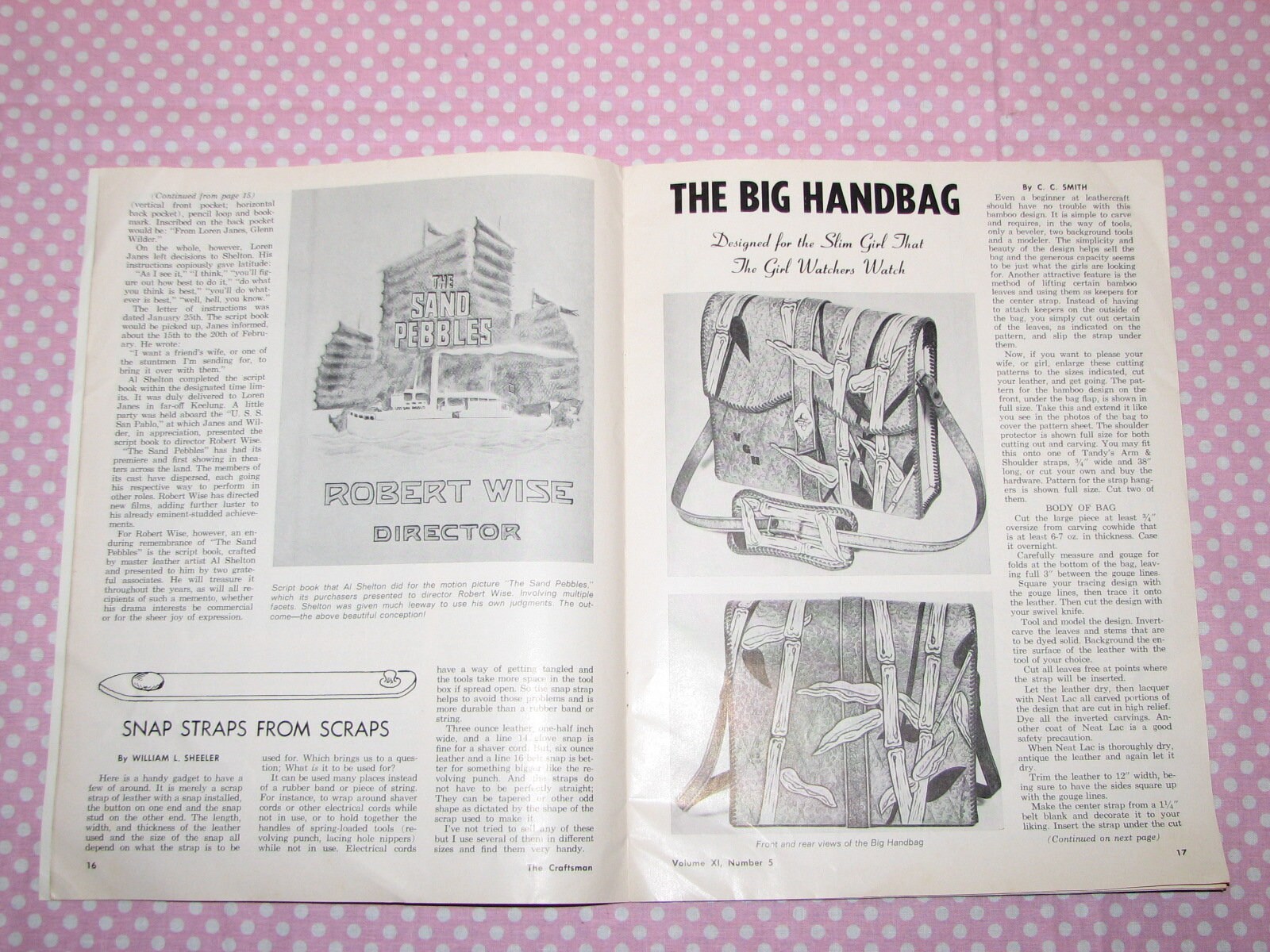 The CraftsmanLeather working Magazines Etsy