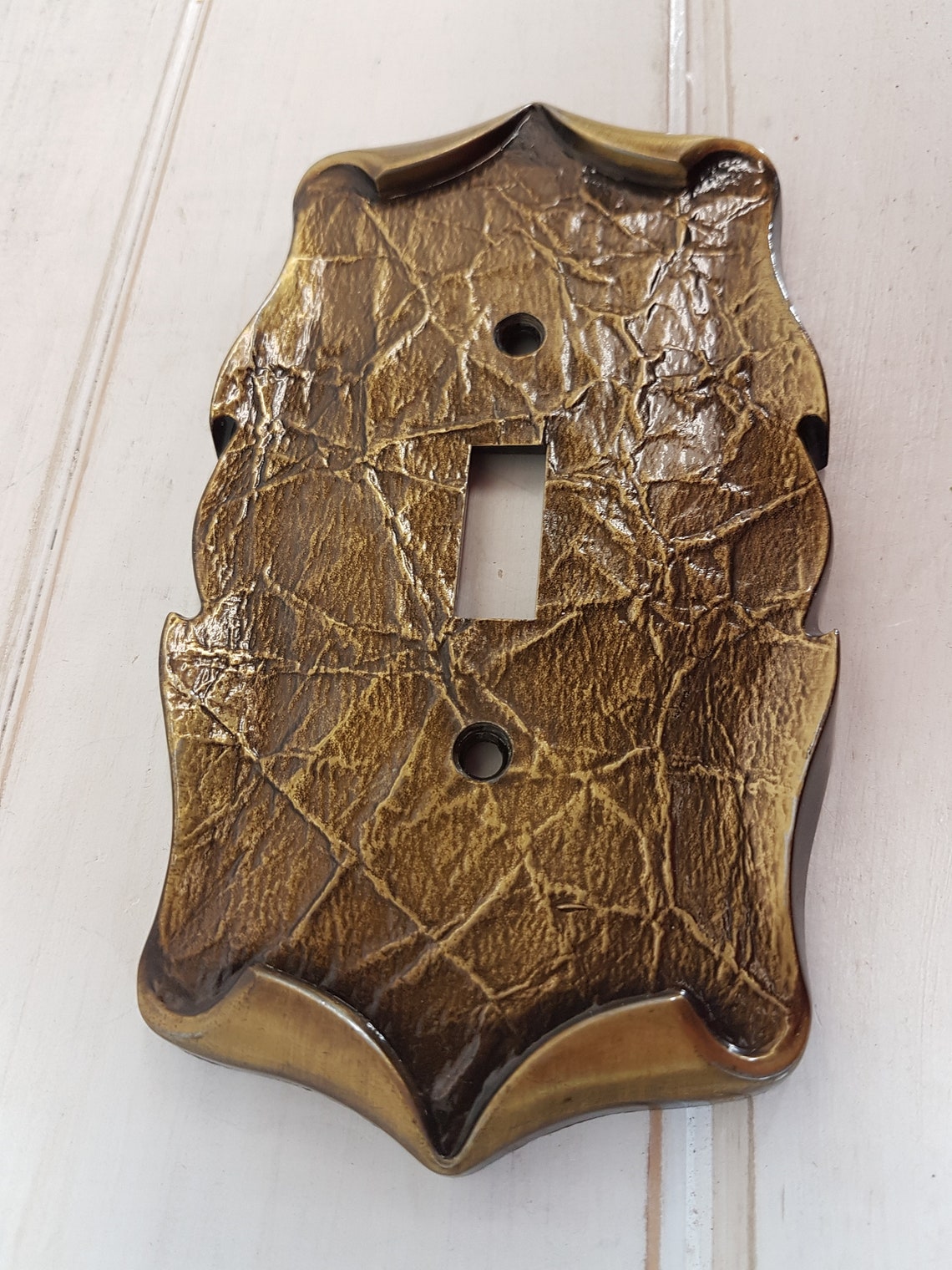 Vintage Light Switch Cover Plate1970's Etsy