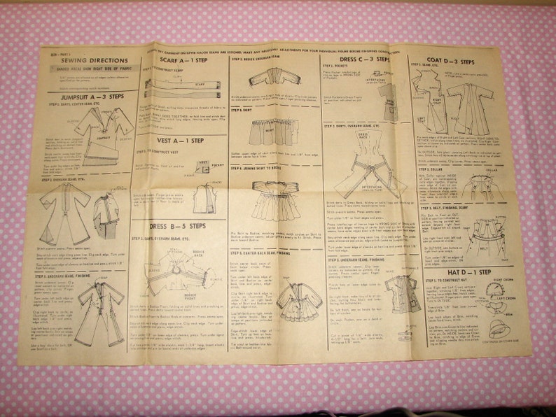 Barbie Doll Clothing Pattern By McCall/'s no.2123