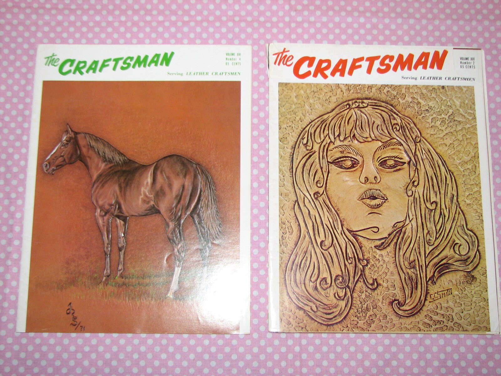 The CraftsmanLeather working Magazines Etsy