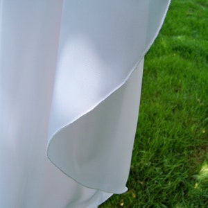 Custom Fingertip Length Chiffon Wedding Veil Made to Order 1 Tier Pencil image 7