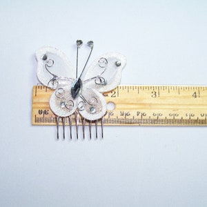 Butterfly Comb Butterfly Hair Accessories Bridal Combs image 4