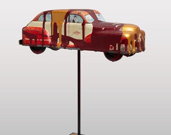 Taxi #1 Whimsical Sculpture