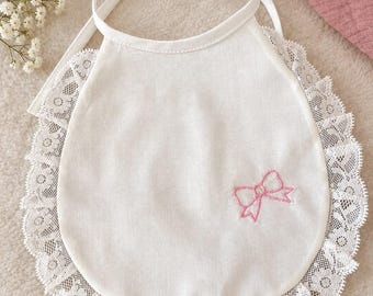 bib for newborn baby girl