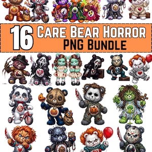 Killer Cartoon Bear - Etsy