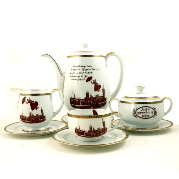 Mary poppins tea pot deals
