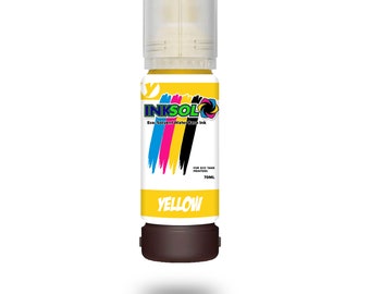 Tinta eco-solvente a base de agua InkSol™ amarilla única