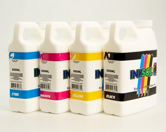InkSol™ 500ML Tinta ecosolvente a base de agua (CMYK)