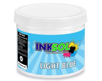 InkSol™ Low Cure Plastisol Light Blue