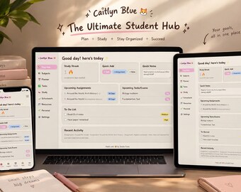 Student Planner Academic Planner 2026 2027 Digital Planner Student Planner 2026 2027 College Student Planner School iPad
