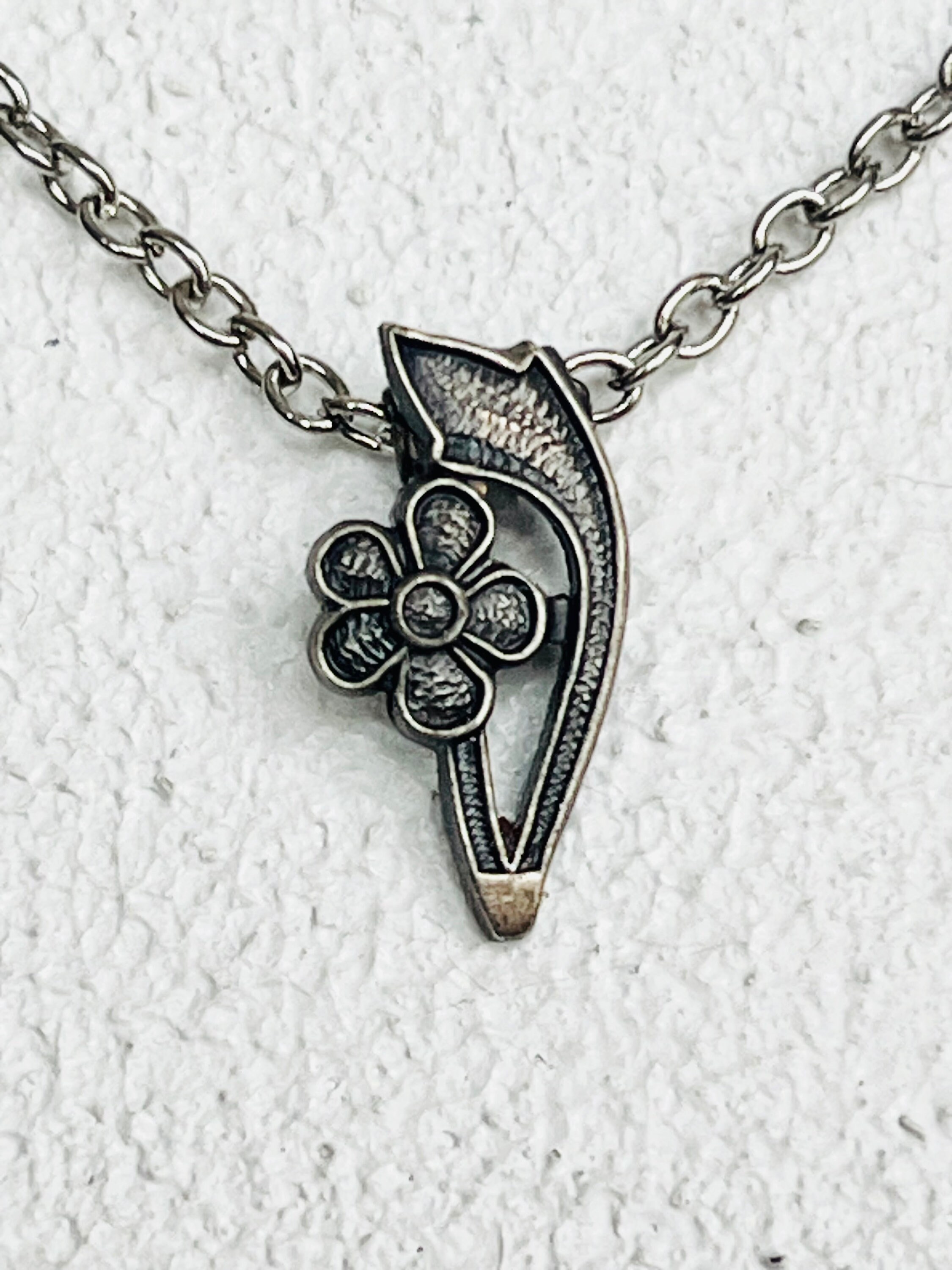 Royal Selangor Pewter Orchid Pendant 24