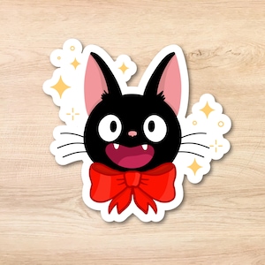 Ghibli sticker Kiki&#39;s delivery service, Cat Jiji totoro studio ghibli