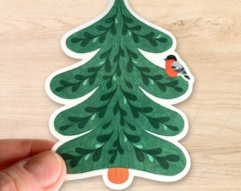 Nordic Tree Sticker - Vinyl Sticker | Glossy finish