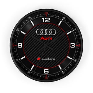 Audi Wall Clock - Etsy