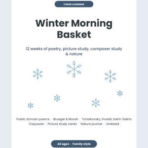 Winter Worksheets Bundle Kindergarten | Winter Mega Bundle, Winter Science, Unit Studies, Morning Basket, Homeschool Printable image 8