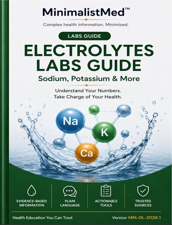 Understanding Your Electrolyte Lab Results | Sodium Potassium Calcium & More | Patient-Friendly Blood Test PDF