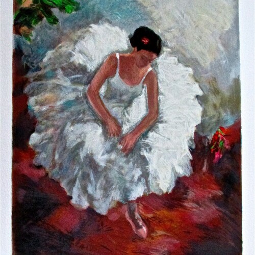 Hedva Ferenci - shops Prima Ballerina; Hand signed, Limited Edition, Serigraph Print.
